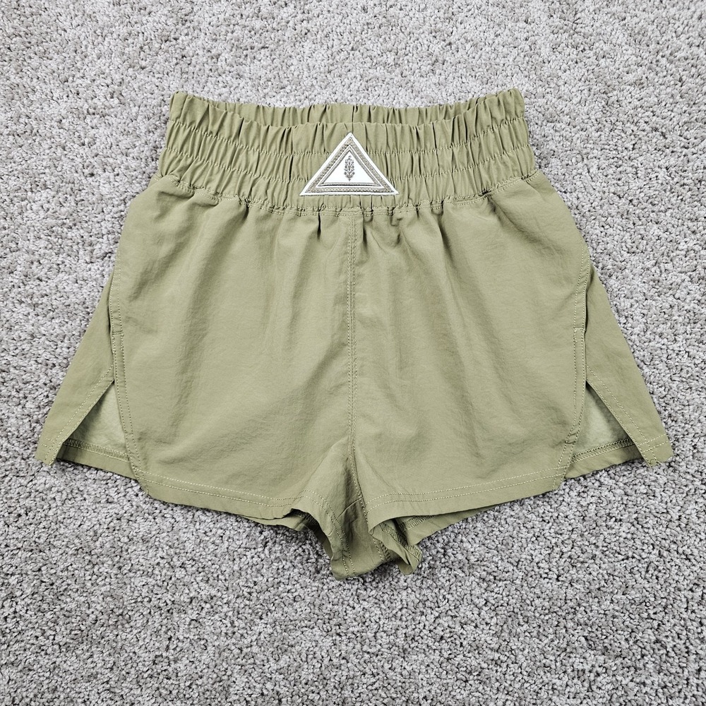 Free People FP Movement Next Round Shorts Women's XS Muted Sage Athletic Shorts